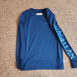 Boys Magellan Outdoors Classic Fit Shirt in Navy